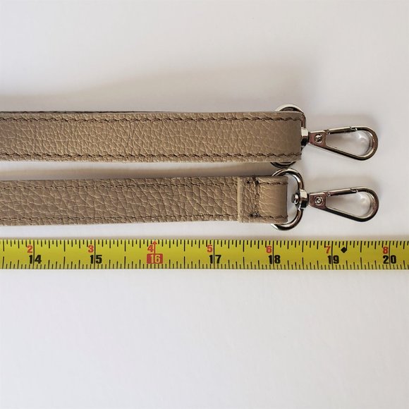 ORE10 Taupe Leather Round Tassel Satchel/Crossbody, Like New - Picture 15 of 15